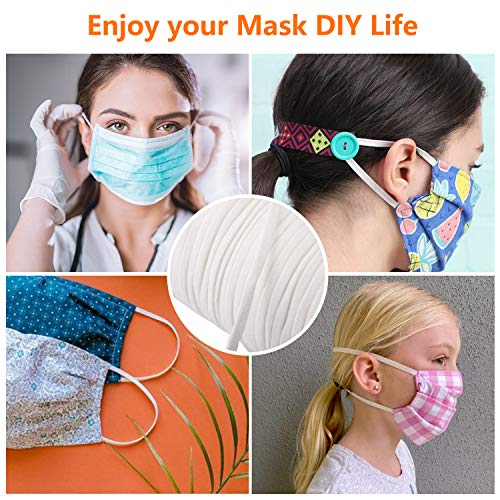 image for That Healthy Skin Glow 145 Yard 1/4 Inch Wide Black Elastic String Cor