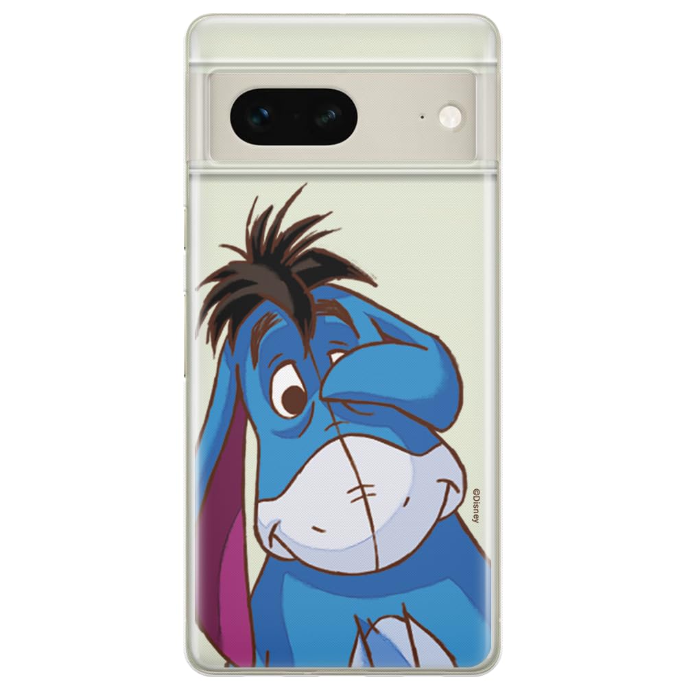 ERT GROUP mobile phone case for Google PIXEL 7 original and officially Licensed Disney pattern Winnie the Pooh & Friends 037 optimally adapted to the shape of the mobile phone, partially transparent