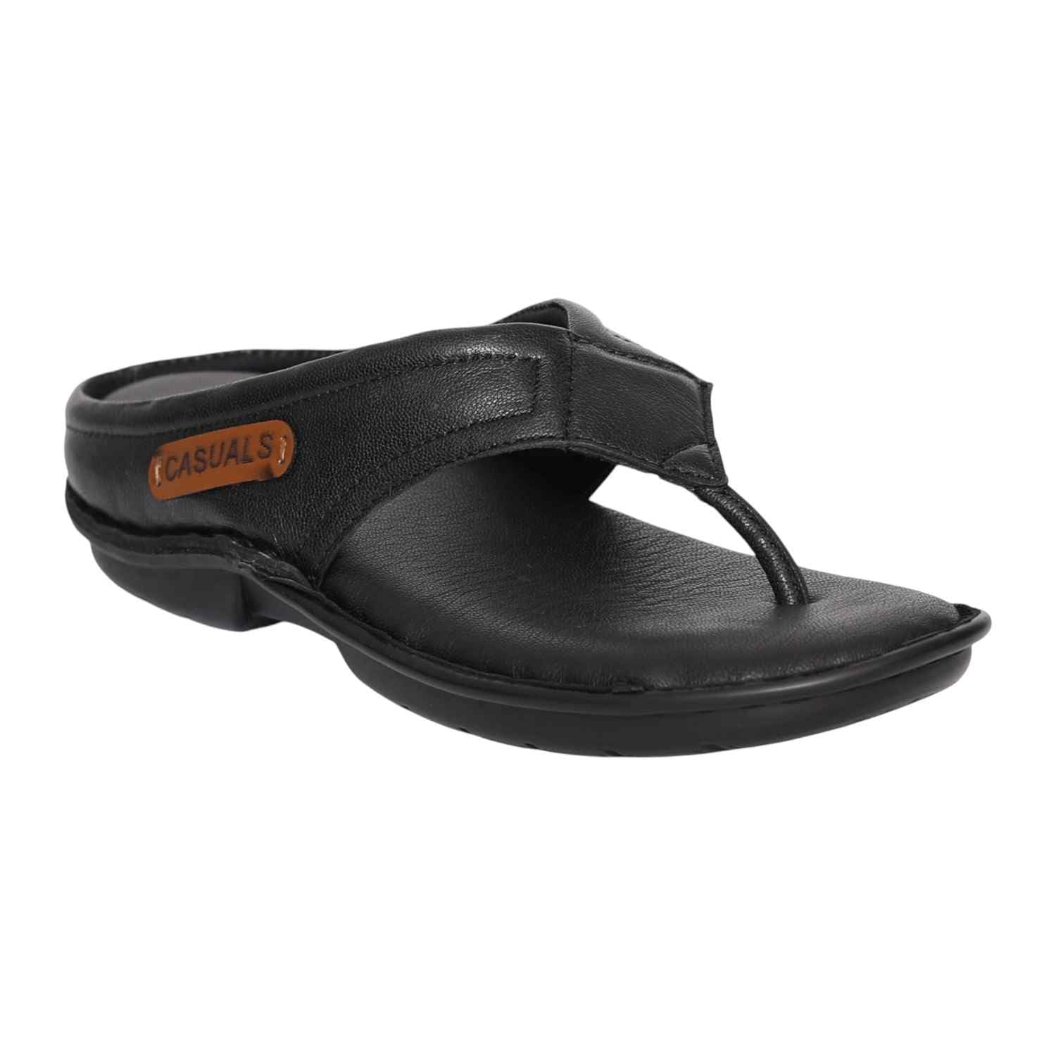 fresco Mens Black Classic Thong Sandal-picture-13