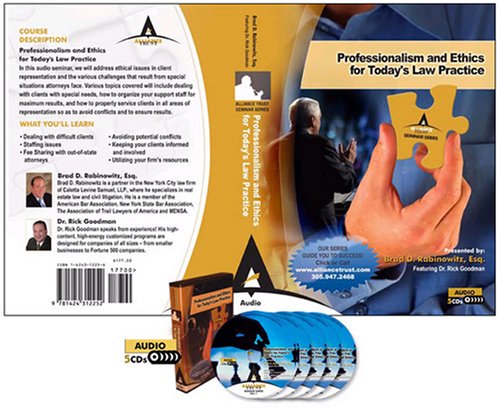 Amazon.com: Professionalism and Ethics for Today's Law Practice ...