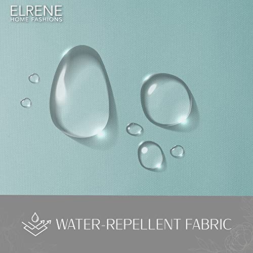 Elrene Home Fashions Matine Weatherproof Tab-Top Indoor/Outdoor Solid Color Curtain Panel for Porch Pergola, Patio, Deck - Image 4