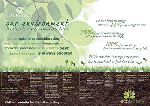 Churchill Blue Willow Plates Bowls Cups 20 Piece Dinnerware Set, Made In England