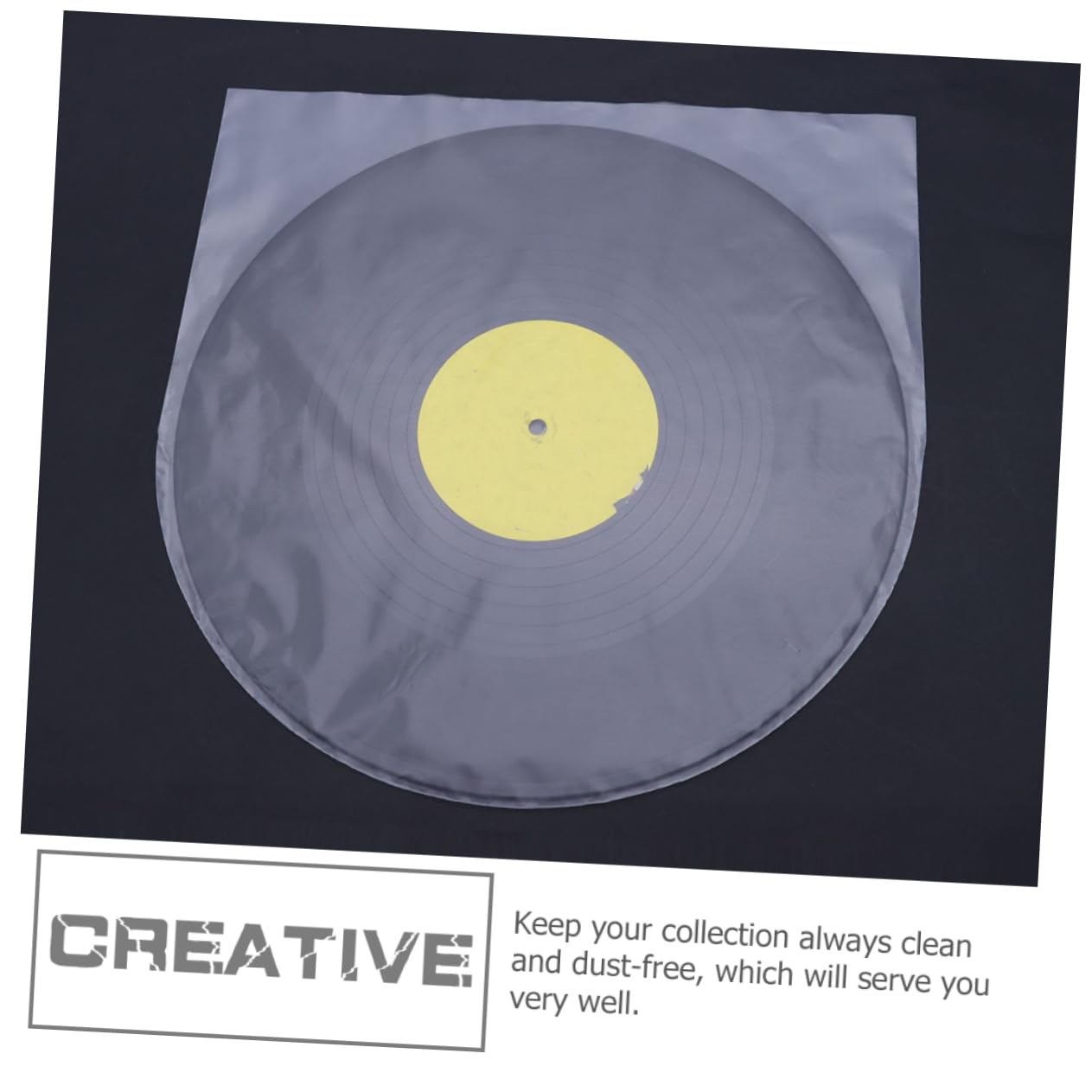 10 Custodie Protettive Per Vinili 7 Pollici – Copertine Bianche Senza Fori, Antistatiche E Antigraffio Per Album Da Collezione