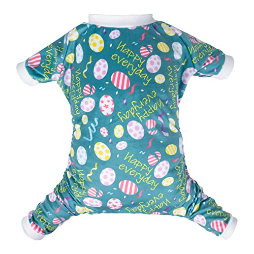 CuteBone Dog Easter Pajamas Puppy Onesies Small Dogs Soft Pjs Coat Cat Apparel Comfy Pet Clothes Outfit Doggie Bodysuit P277M