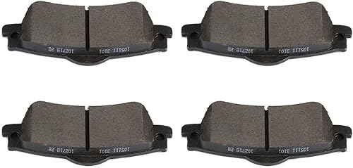 SCITOO Juego de pastillas de freno de cerámica traseras D1352 para Chevrolet Caprice 2011-2017, Chevrolet SS 2014, Pontiac G8 2008-2009