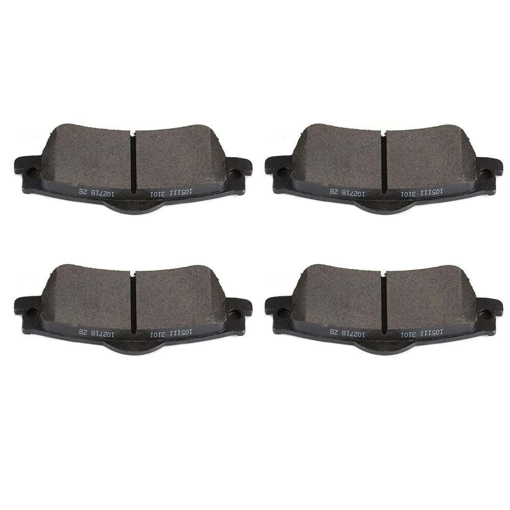 SCITOO D1352 Rear Semi-Metal Brake Pads Sets Fit For Chevrolet Caprice 2011-2017,For Chevrolet SS 2014,For Pontiac G8 2008-2009