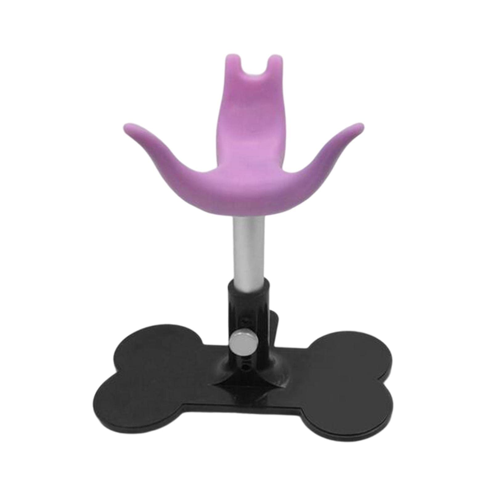 Supporto Fisso Seduta Pettorina per Cani con Altezza Regolabile Piccola Animals Hammock per Toelettatura Piano Appoggio Bagno Accessori, Rosa