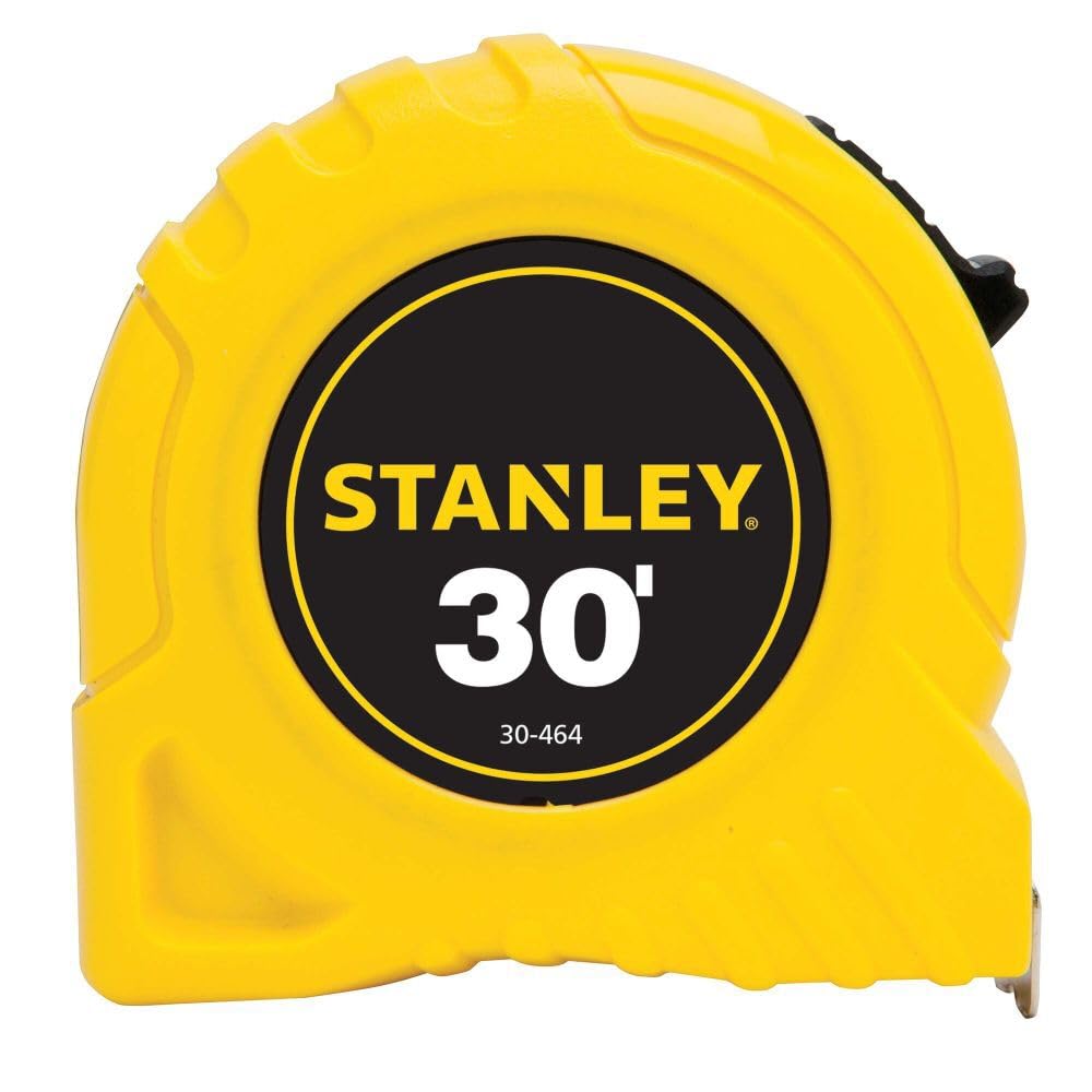 Stanley 30-464 - Regola a nastro da 30 x 3 cm, colore: giallo