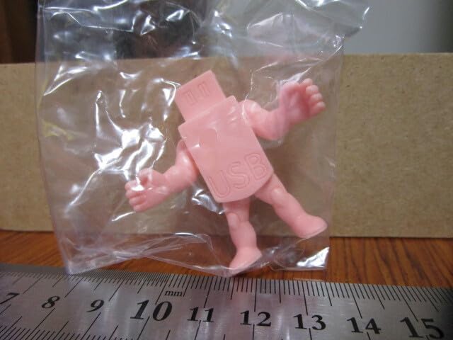 キンケシプレミアム3 MrUSB ペールオレンジ 未 キン肉マン消しゴム