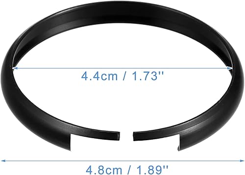 Miniatura 7 de ACROPIX Funda de aleación de aluminio para llavero remoto de automóvil para Mini Cooper Smart Key R55 R56 R57 R58 R59 R60 - Paquete de 2 unidades