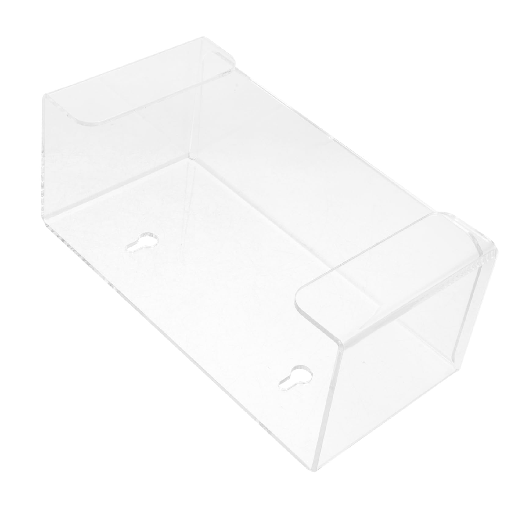 Ciieeo 4 Pièces Support Mural Transparent pour Masques et Distributeur Pratique pour Laboratoire et