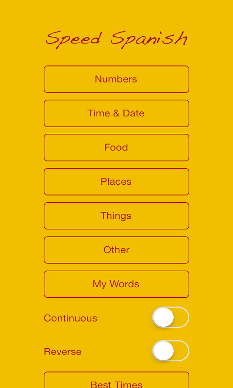 Spanish Speed Speed Spanish:Amazon.com:Appstore for Android
