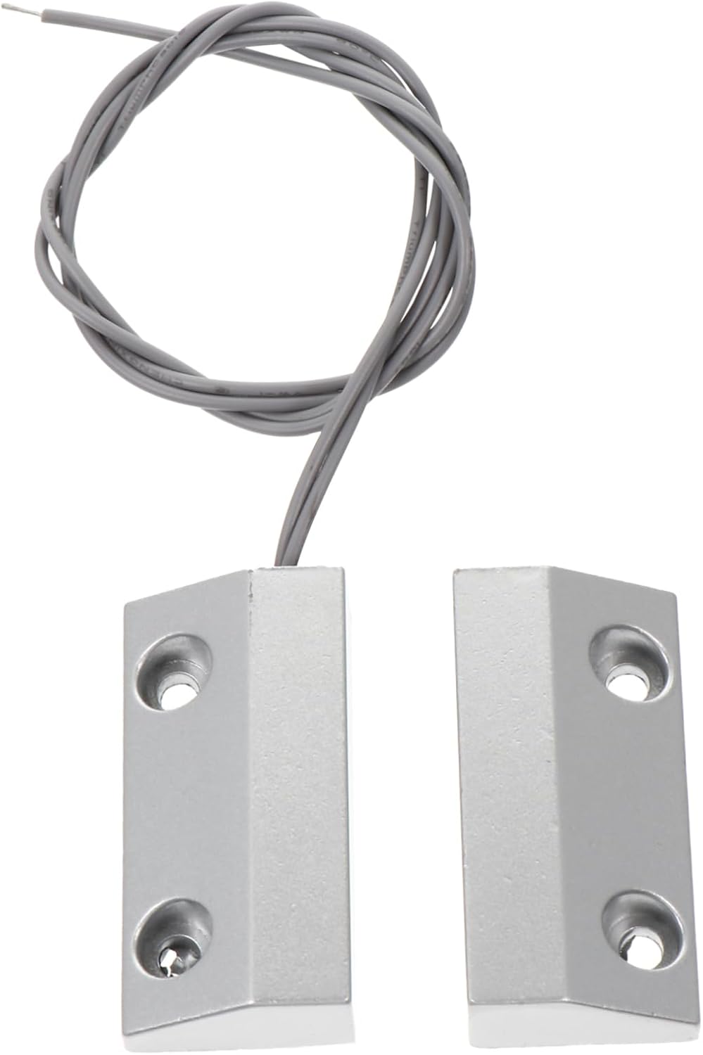 DOITOOL 1Set Wired Zinc Alloy Door Sensor Alarm for Doors Reliable Protection for Home and Garage