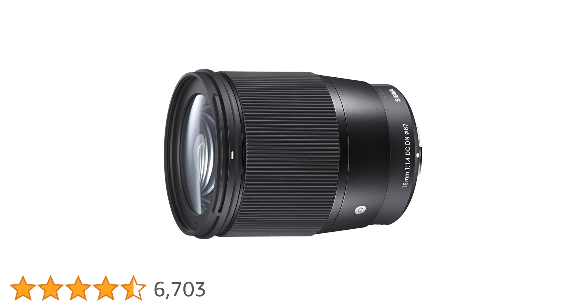 SIGMA 16mm F1.4 DC DN レンズ　SonyEマウント 16mm F1.4 DC DN | Contemporary / ソニー E マウント用: 交換