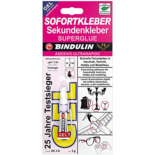 Bindulin - Gel adhesivo instantáneo