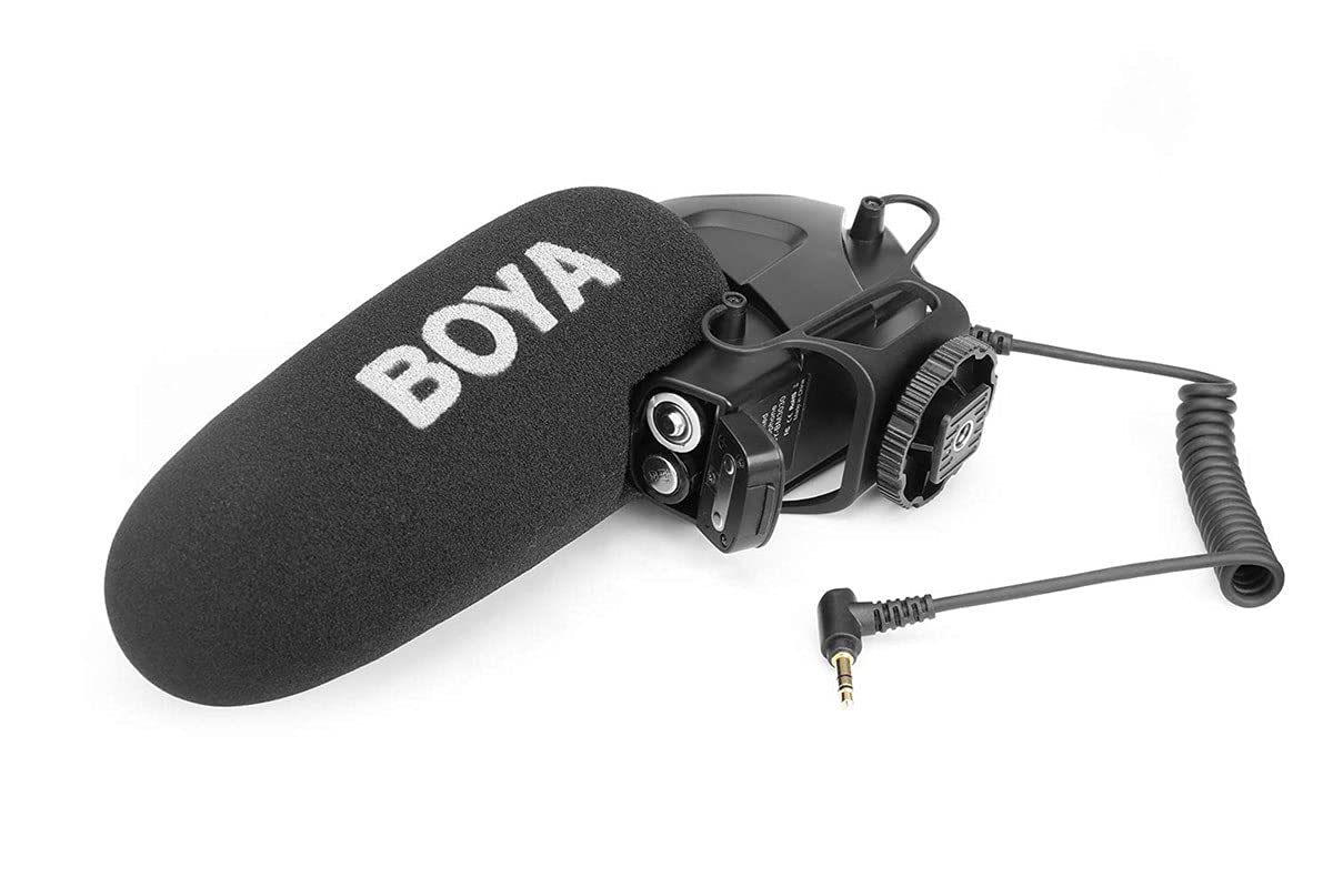 BOYA - Microfono cannone per fotocamera Reflex