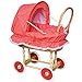 Puppenwagen aus Weide Holz Weidenwagen Kinderwagen Weidenpuppenwagen Handarbeit
