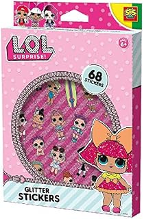 SES Creative 14193 L.O.L. Surprise L.O.L. Nail transfers,, Bunte Aufkleber