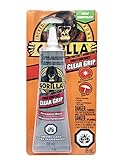 Best Adhesives - Gorilla Clear Grip Contact Adhesive, Flexible, Fast-Setting, Permanent Review 