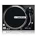 Reloop RP-2000-M DJ Turntable with Quartz Driven Direct Drive, Metallic Black