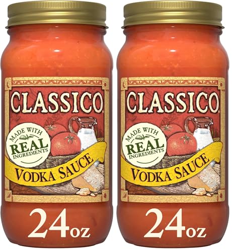 Image of Classico Vodka Pasta Sauce (24 oz Jar) (Pack of 2)