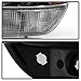 ACANII - For 1999-2004 Jeep Grand Cherokee Black Headlights Headlamps Replacement Driver + Passenger Side