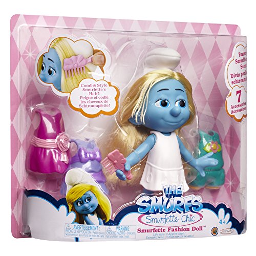 The Smurfs, Smurfette Chic, Smurfette Fashion Doll, 7 Inches #TOP1