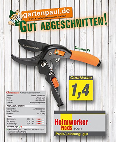 Gartenschere R1 Rollschere Edition Holzbox inkl. Ersatzklingen-Set