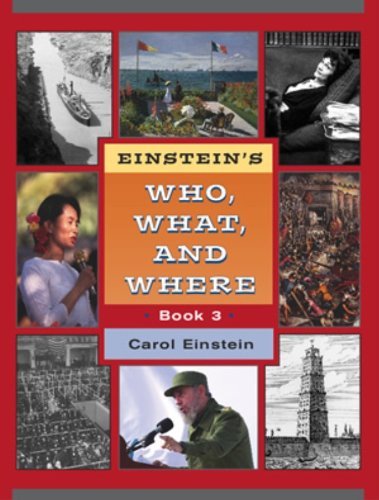 Einsteins Who What Where 3 Student Grd 6-7