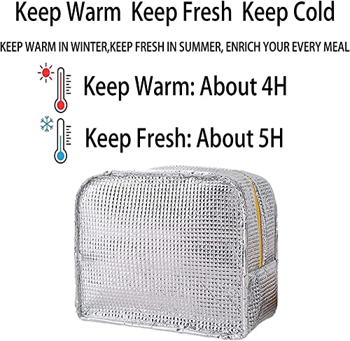 WUWYOUWL Lunch Bag,Cute Carton Insulated Lunch Box,Reusable Lunch Cooler Bags,Waterproof Lunchbag - Image 4