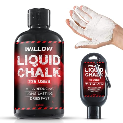 Willow ® Magnesio Líquido 250ML + 50ML | Magnesio Escalada | Tiza...
