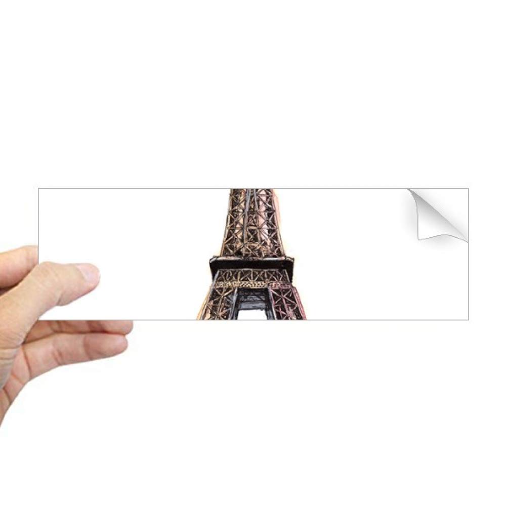 Sticker rectangulaire Tour Eiffel France pour relooker un mur blanc