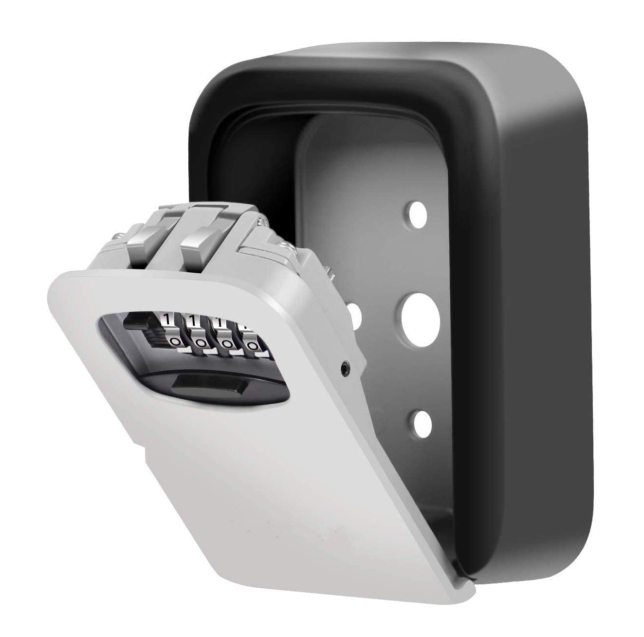 See full amazon price history chart for Istara Wall Mounted Combination Key Safe Box/Key Safe Lock Box Outdoor Storage Box with Resettable Code Combination Password Security Lock for Outside Home Office and Garage Istara Wall Mounted Combination Key Safe Box/Key Safe Lock Box Outdoor Storage Box with Resettable Code Combination Password Security Lock for Outside Home Office and Garage (B0B6SRZNN1) Amazon Price History, Amazon Price Tracker