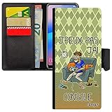 Coque pour Samsung Galaxy M13 en simili cuir et silicone de qualité.