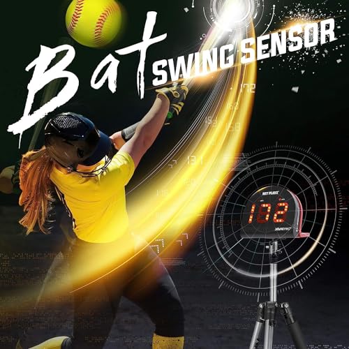 Softball Gfits Training Equipment & Gear - Radars, Speed Sensors (Hands-Free) Radar Guns, Pitching Speed Guns for Softball Players