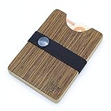 Platz für bis zu 5 Karten im Kreditkartenformat, sowie ausreichend Bargeld