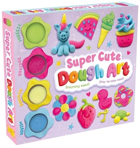 Super Cute Dough Art (Arts and Crafts Kit for Kids)