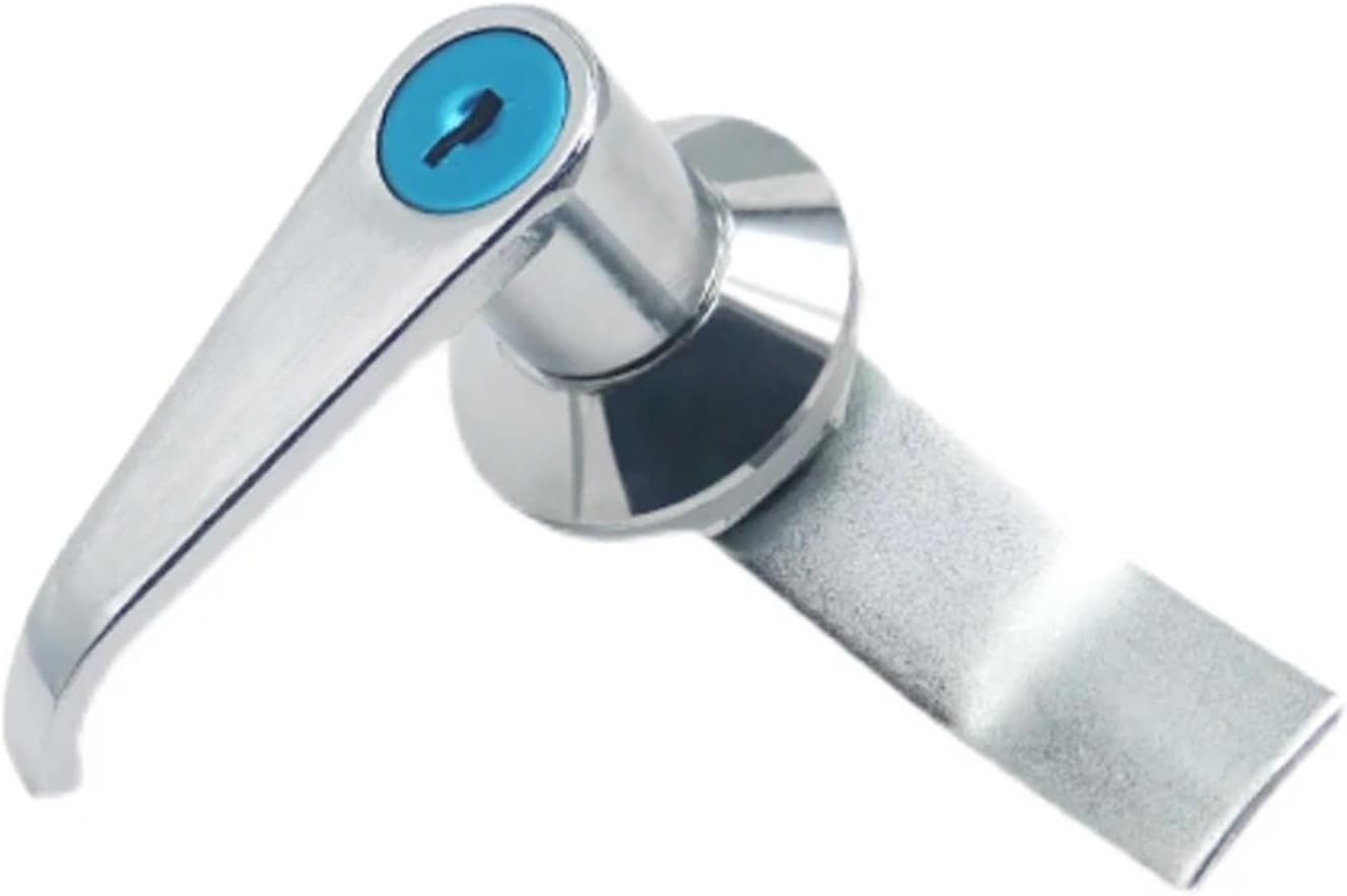 3Sets Zinc Alloy Electric Box Cabinet Door Lock Handle Lock Power Distribution Cabinet Long Handle Lock