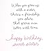 Hallmark Signature Birthday Card for Sister (Butterflies)