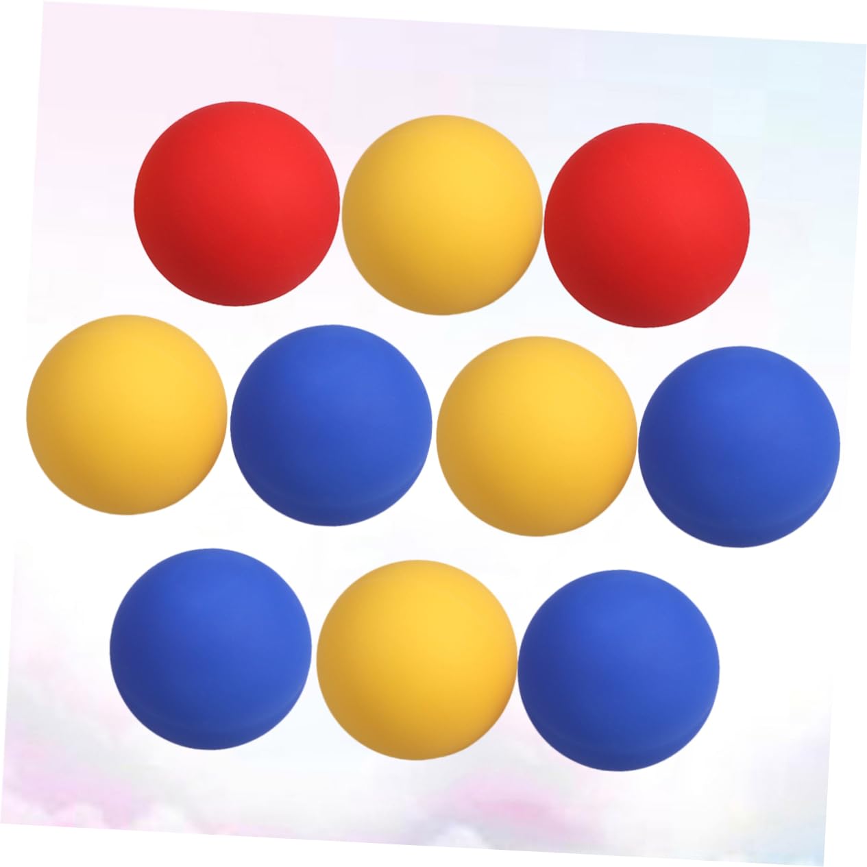 Healvian 10 Balones de Masaje Silicona para Alivio de Nudos Musculares y Tratamiento de Puntos Gatillo Color Aleatorio
