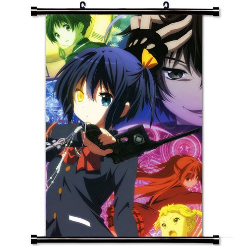 Home Decor Trendy Handsome Anime Art Cosplay Poster with Love Chunibyo Other Delusions Anime Wall Scroll Poster Fabric Painting 24 X 36 Inch (60cm X 90 cm)