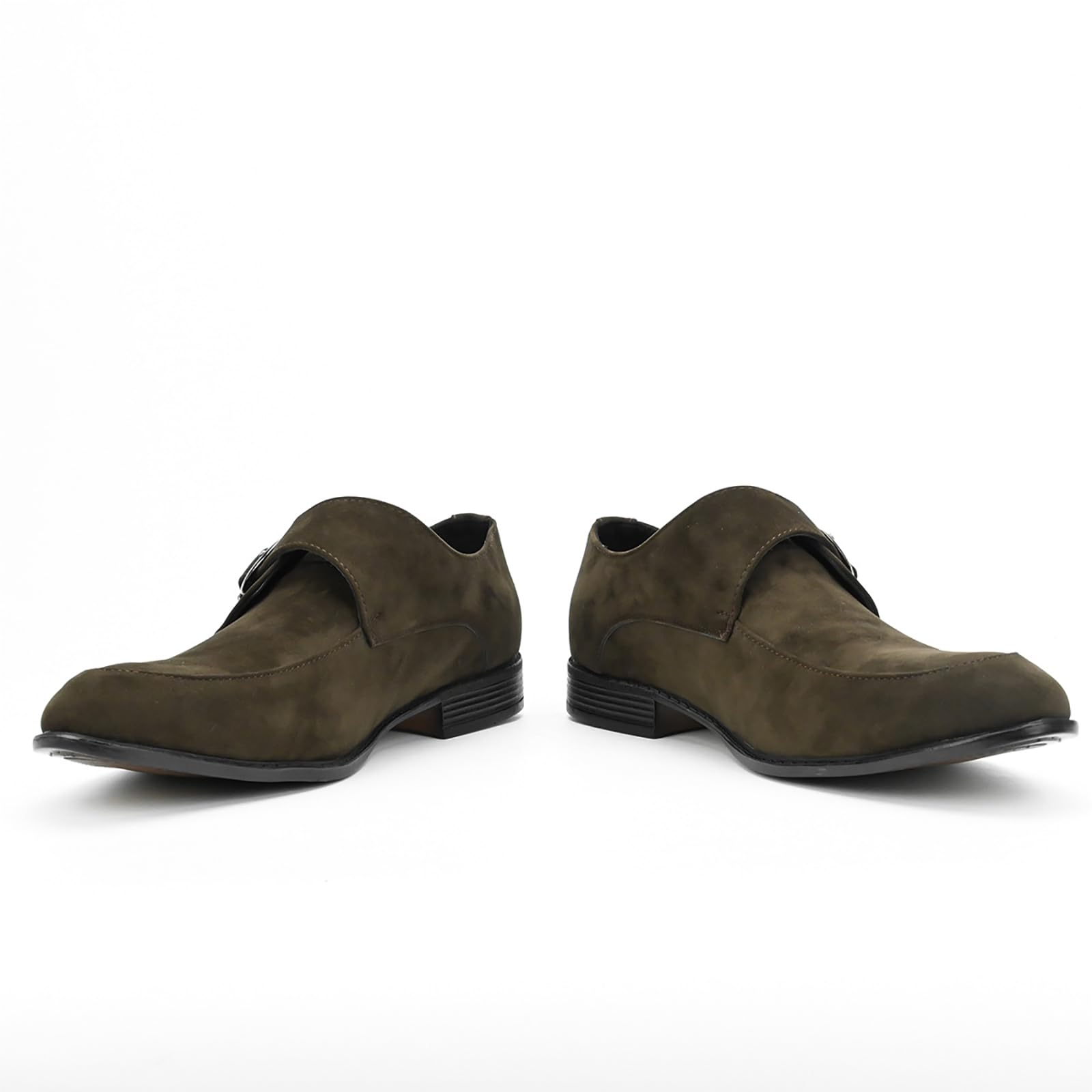 Mocasines De Vestir para Hombre con Hebilla Puntera Lisa Y Piel Sintética Ideales para Ocasiones Formales De Negocios Y Bodas