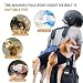 PETCUTE Hunde-Tragegeschirr,Hundegeschirr-Rucksack für große Hundes,Ganzkörpergeschirr mit Griff,Verstellbarer Hunderucksack Für Alte, Gelenkverletzungen, Arthritis-Hunde,Passend Für 7.5 Bis 15 Kg