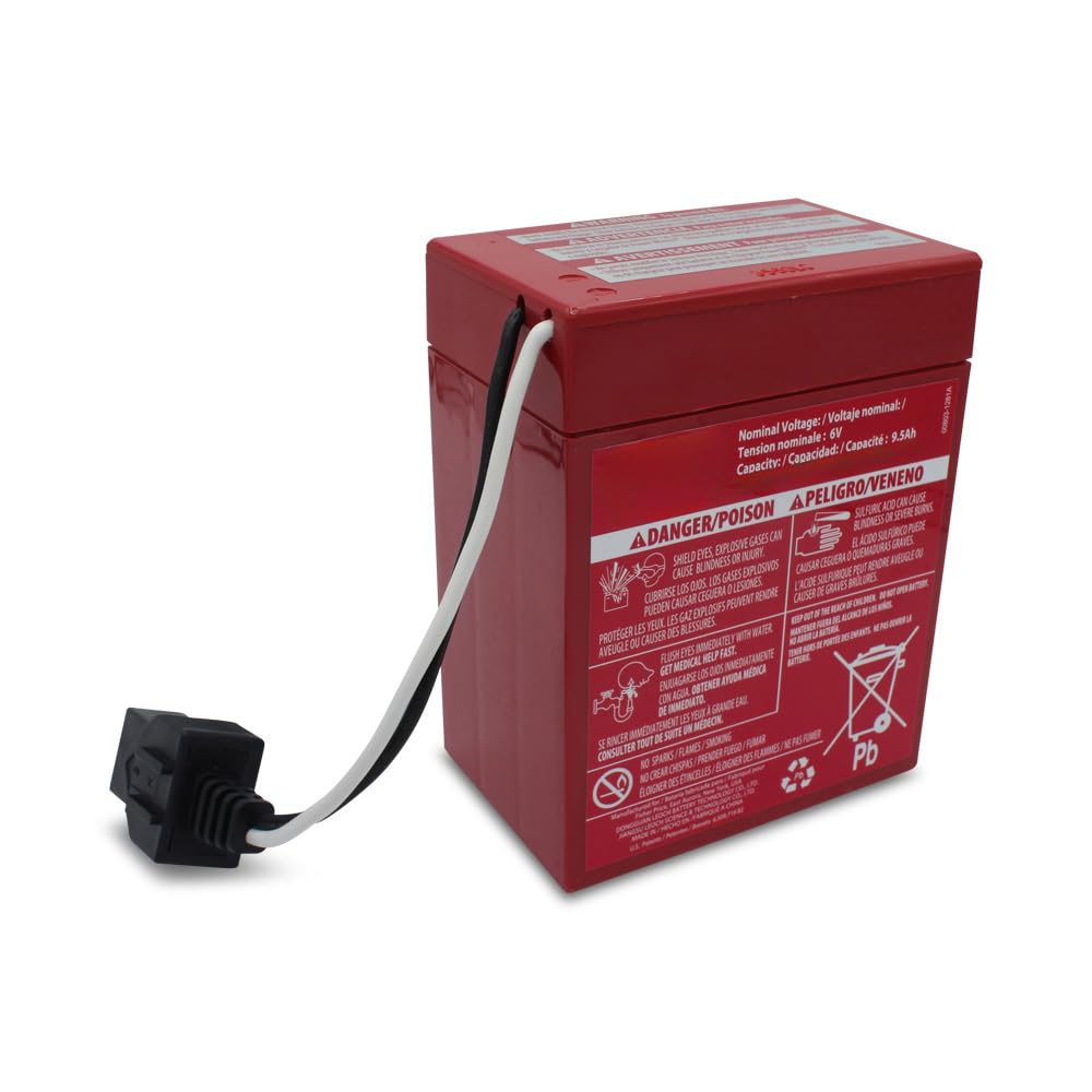 Amazon.com: Unbranded New Power Wheels Super 6 Volt Red Battery