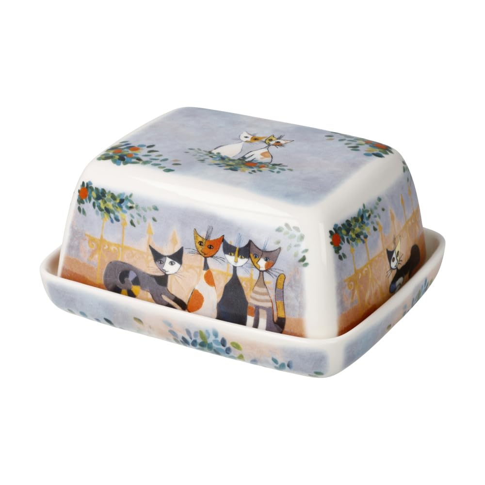 Goebel Tempi Felici Rosina Wachtmeister Butter Dish