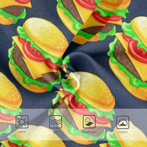 Joisal Toddler Girls Underwear 2t Cotton Cute Panties Girl Funny Briefs Undies Kids Cartoon Hamburgers Lettuce3