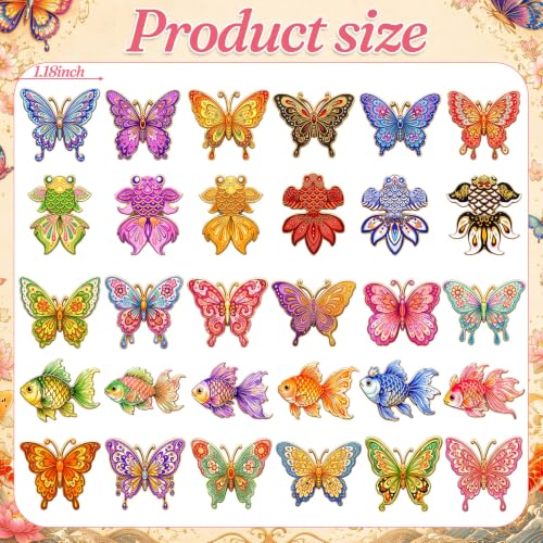 Image of 30 /60 Pcs Cute Enamel Pins Bulk Lapel Brooch