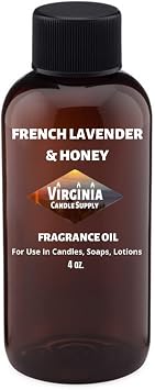 French Lavender & Honey Fragrance Oil Our Version of The Brand Name 4 oz Bottle for Candle Making, Soap Making, Tart Making, Room Sprays, Lotions, Car Fresheners, Slime, Bath Bombs, Warmers...