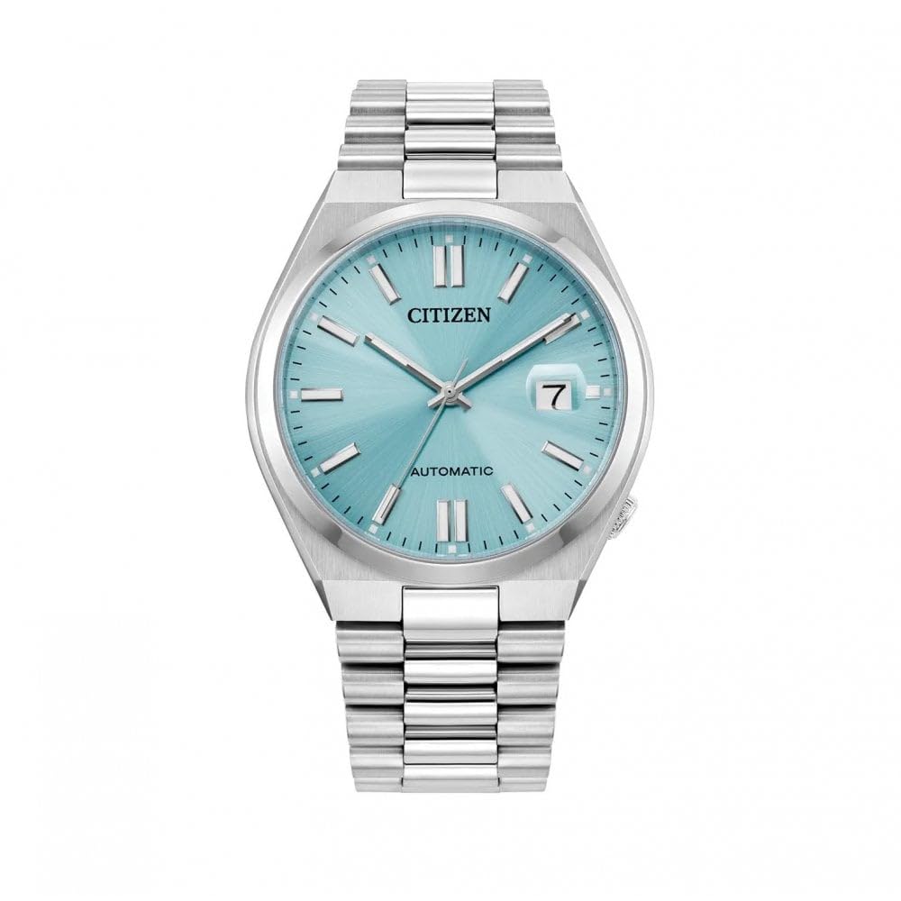 Citizen Tsuyosa Automatic Sky Blue Dial and Stainless Steel Bracelet Watch 40mm NJ0151-53M