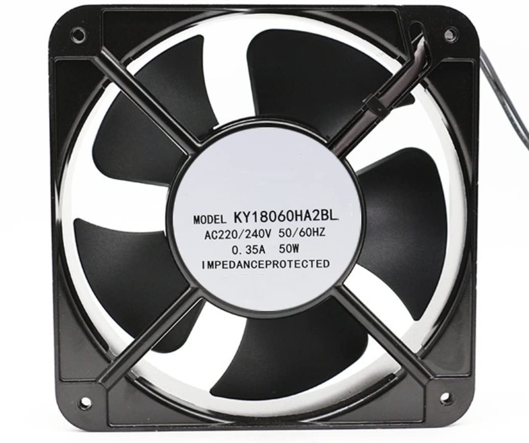 GJEXXPTST 220V 0.35A 50W 18060 Cooling Fan 180X180X60mm
